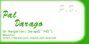 pal darago business card